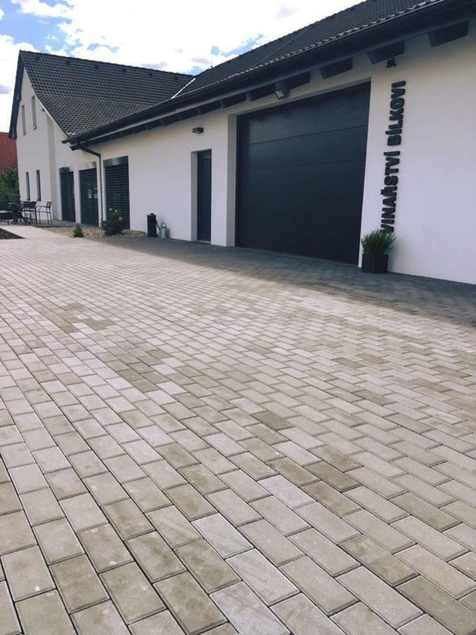 Penzion Vinarstvi Bilkovi Velké Bílovice Exterior foto