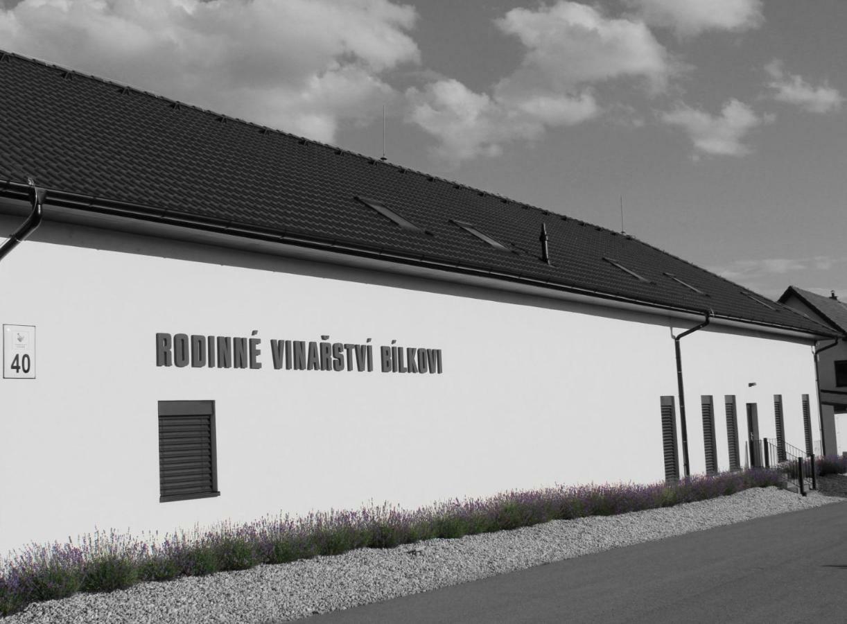 Penzion Vinarstvi Bilkovi Velké Bílovice Exterior foto